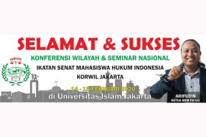 BEM FH UIJ Pastikan Hadir di Konferwil Ismahi Jakarta