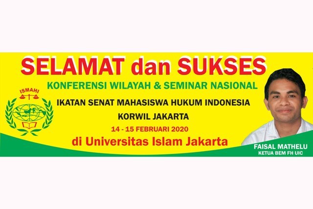 BEM FH UIC Akan Sukseskan Konferwil Ismahi Jakarta