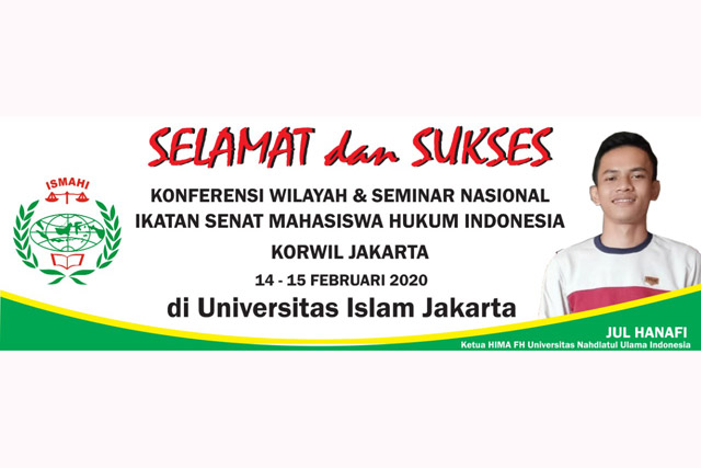 FH UNUSIA Siap Ikuti Konferwil Ismahi Jakarta