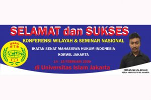 HMP FH UTA45 Nyatakan Siap Sukseskan Konferwil Ismahi Jakarta