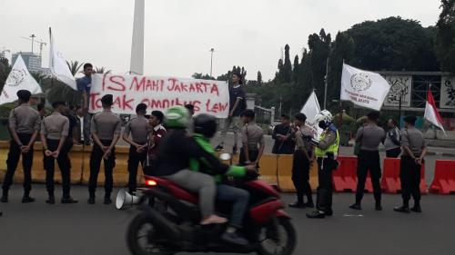 ISMAHI JAKARTA TOLAK RUU OMNIBUS LAW-23