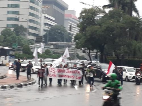 ISMAHI JAKARTA TOLAK RUU OMNIBUS LAW-5